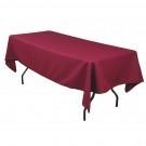 Linen 60x126 Burgandy Linen 60x126 Burgandy